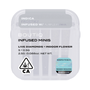 Boutiq Infused Minis Pre Rolls Frostiez x Purple Papaya